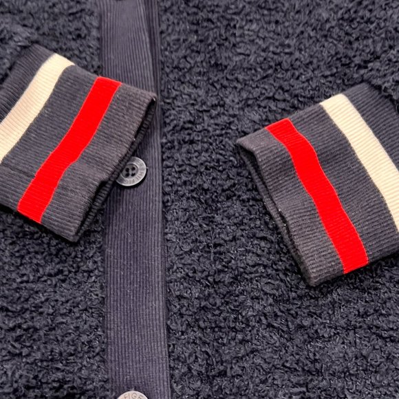 Tommy Hilfiger Preppy Long Cardigan, Navy, Red, White, L - Picture 7 of 9